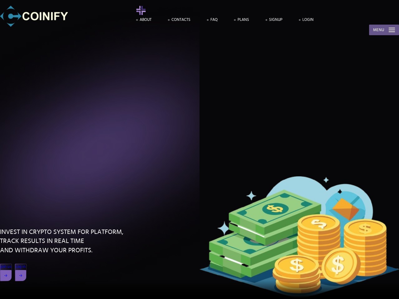 Инвест проект Coinify