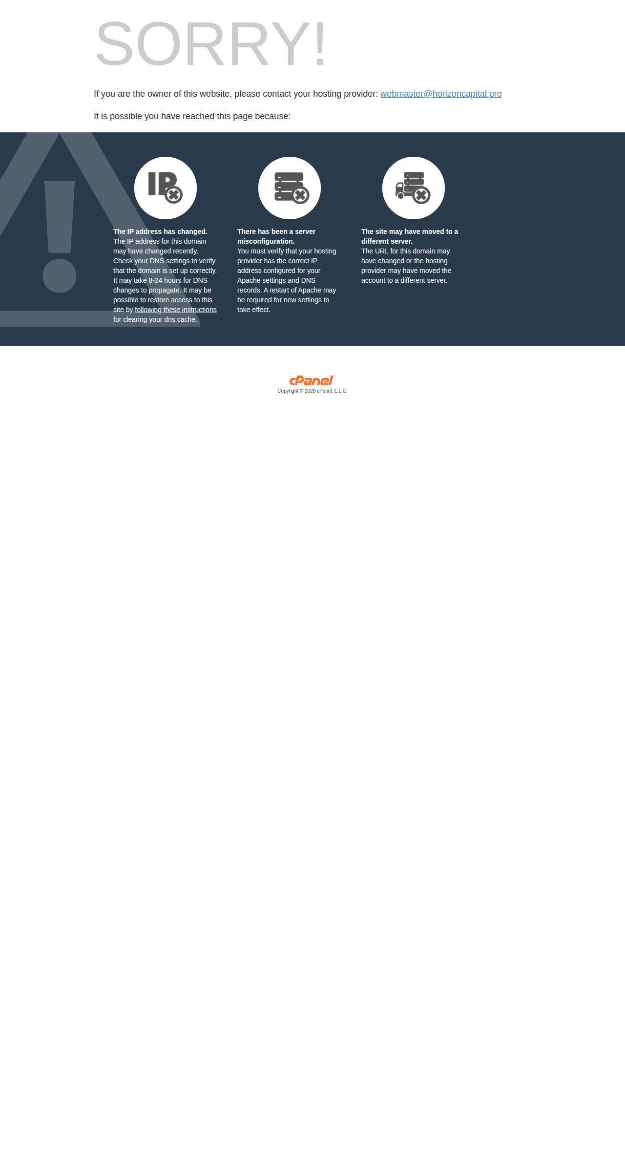 HYIP игра Horizon Capital