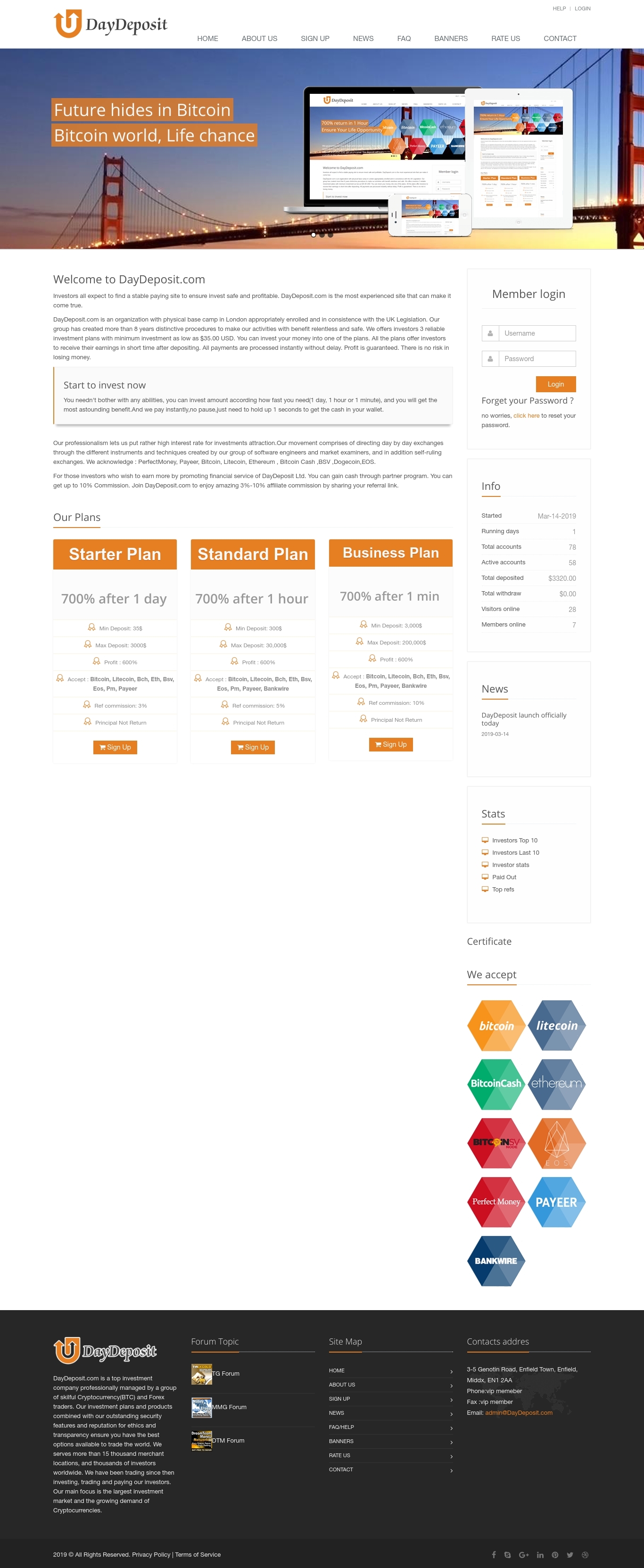 Инвест проект Daydeposit Инвест проект Daydeposit
