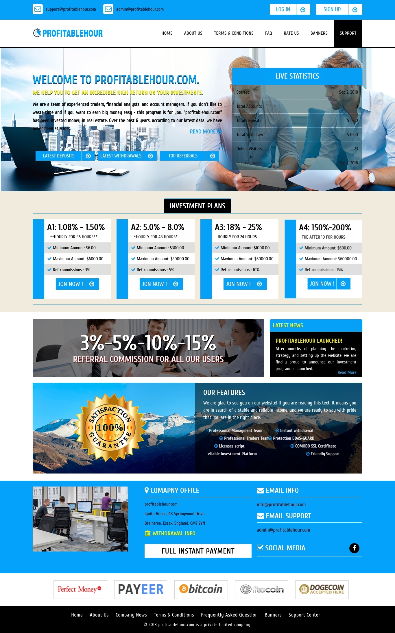 Игровой хайп проект PROFITABLEHOUR Игровой хайп проект PROFITABLEHOUR