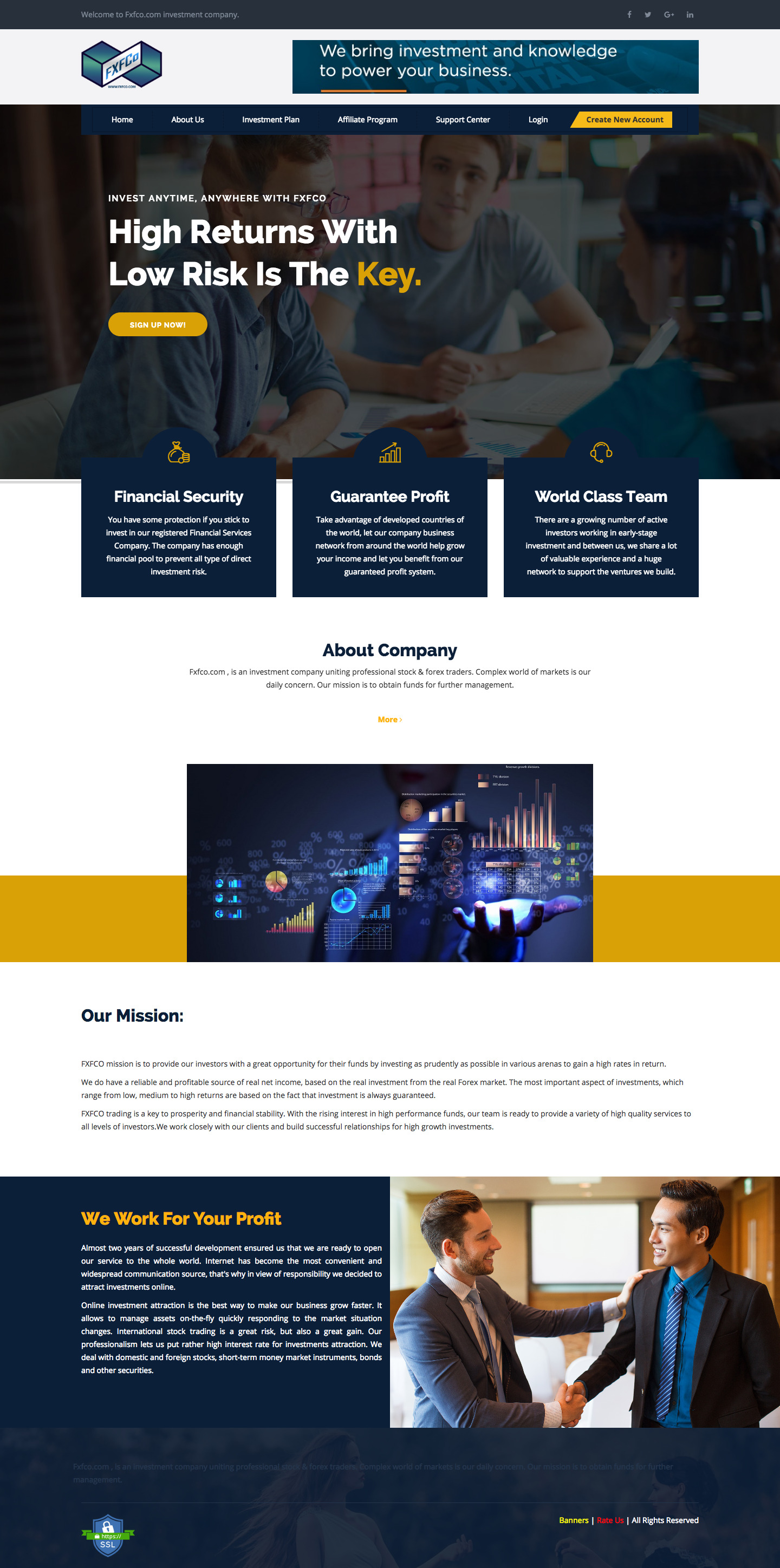 HYIP проект FXFCO