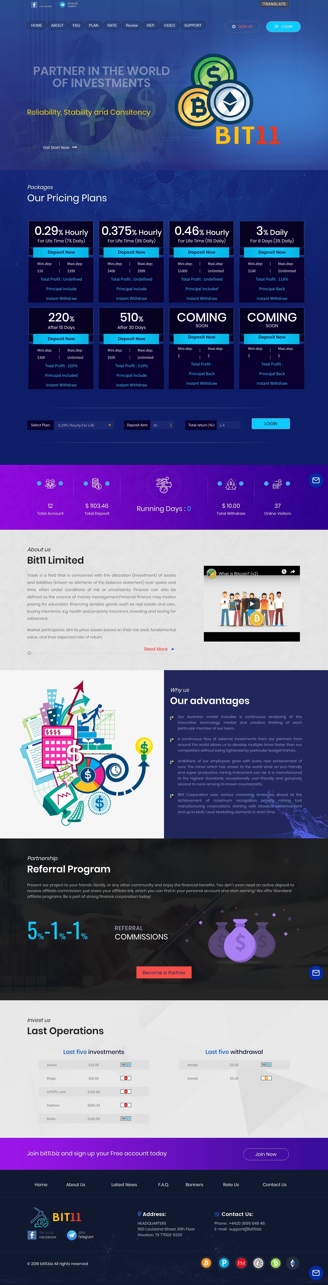 Игровой хайп проект Bit11 Limited Игровой хайп проект Bit11 Limited