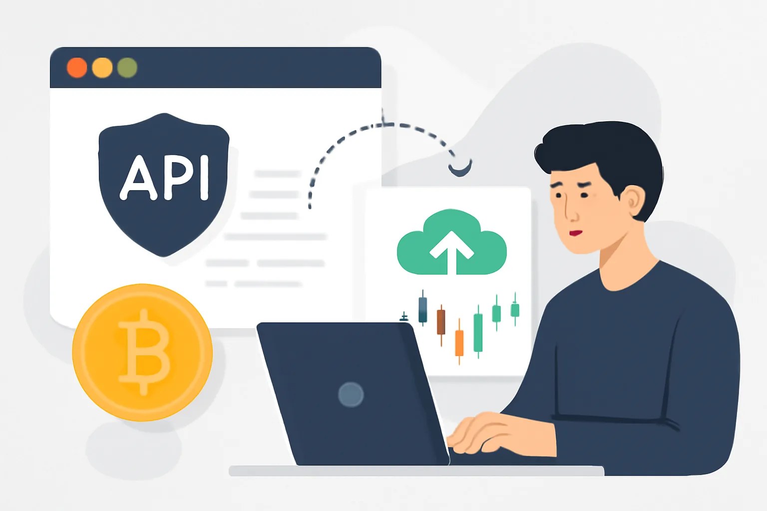 Как использовать API криптобиржи с TradingView