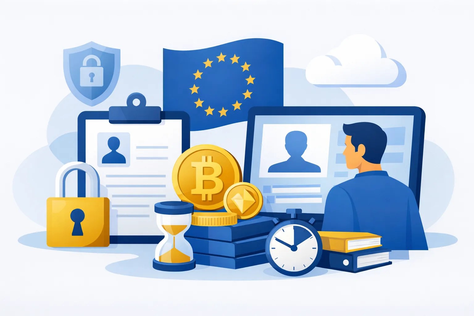 Правила хранения KYC-данных на криптобирже для пользователей в Европейском союзе