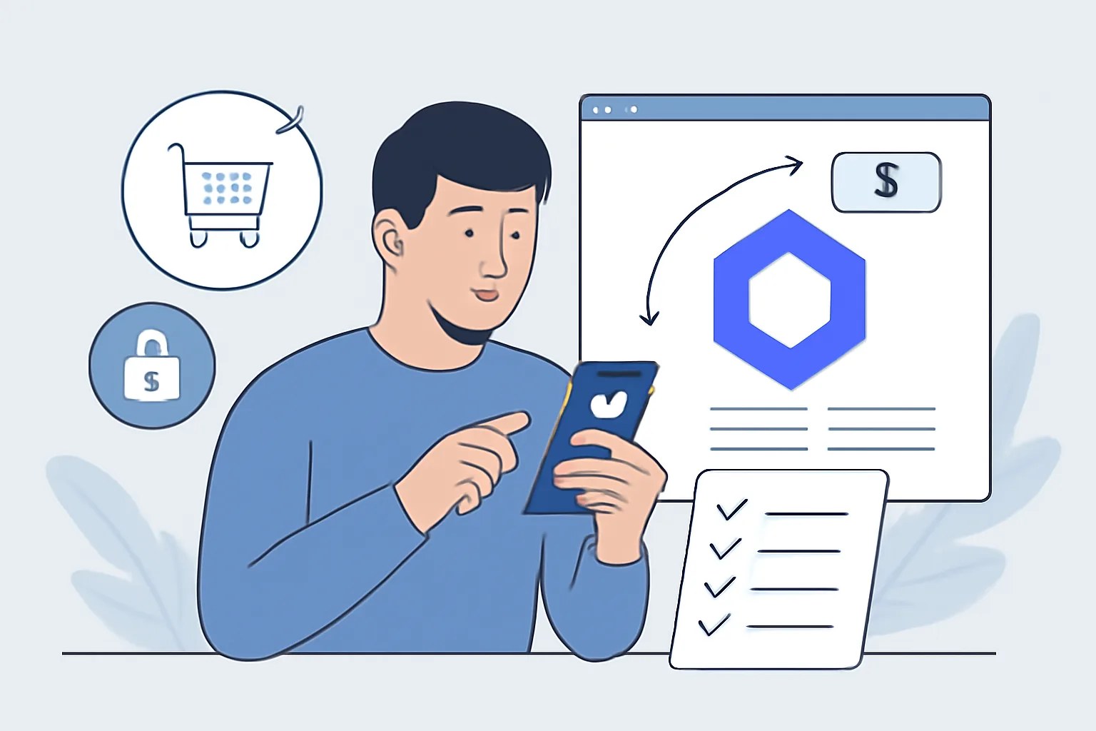 Как безопасно купить Chainlink: пошаговое руководство