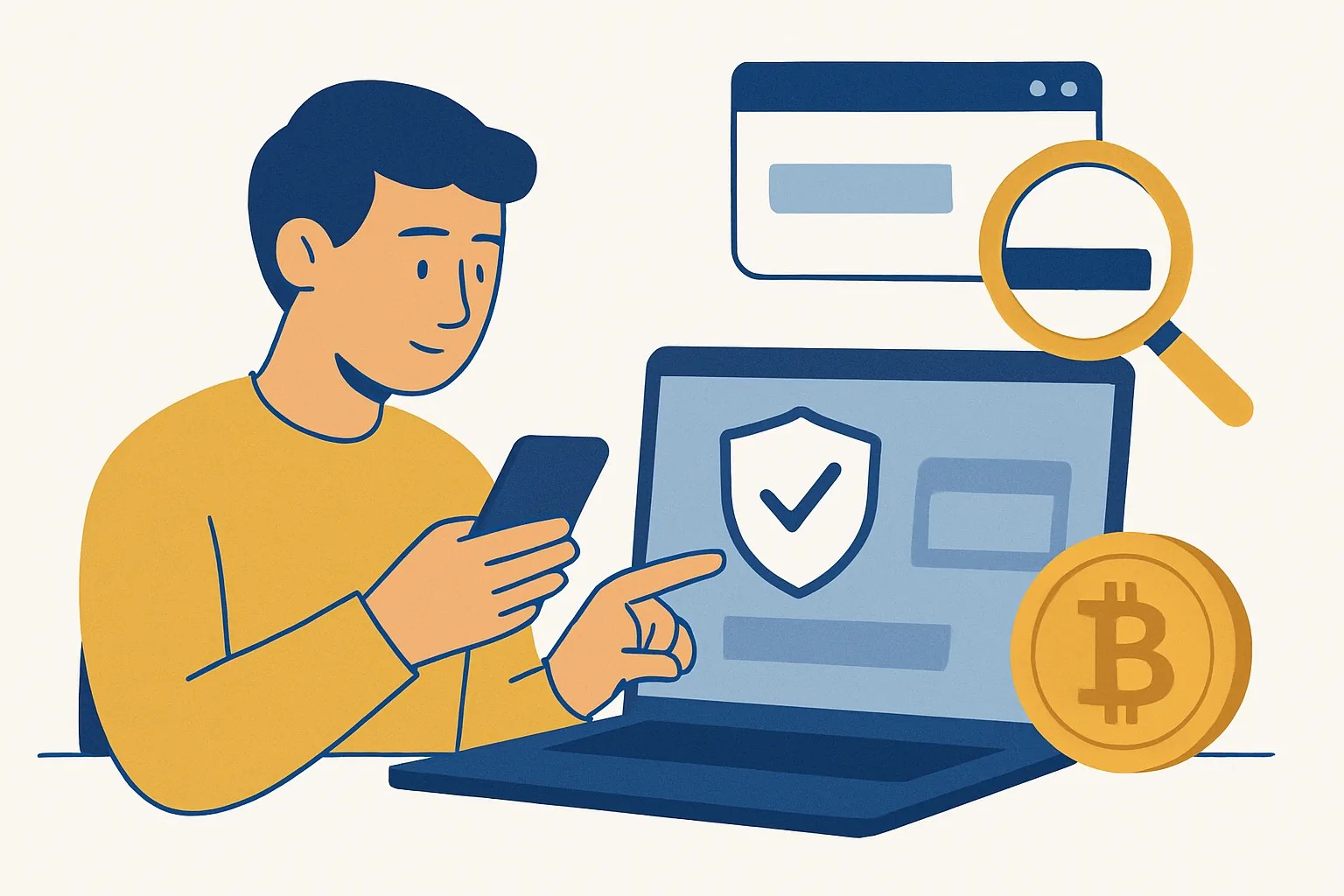 Как безопасно проверить адрес для депозита на криптобирже