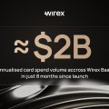Wirex BaaS удваивает годовой объём до $2 млрд за 110 дней на фоне ускорения финансовых сервисов на стейблкоинах Wirex BaaS удваивает годовой объём до $2 млрд за 110 дней на фоне ускорения финансовых сервисов на стейблкоинах
