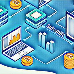 Запуск приложения Sideshift для обмена криптовалют