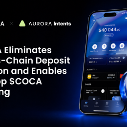 COCA добавляет кросс-чейн депозиты стейблкоинов через Aurora Intents