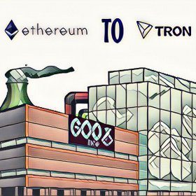 Приложение EtherGoo перешло с Ethereum на блокчейн Tron