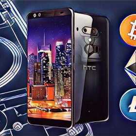 Смартфон HTC со встроенным кошельком для криптовалюты