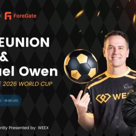 WEEX Cup 2026: аналитика данных, прогнозы и $1 млн наград для сообщества WEEX Cup 2026: аналитика данных, прогнозы и $1 млн наград для сообщества
