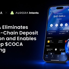 COCA добавляет кросс-чейн депозиты стейблкоинов через Aurora Intents