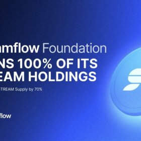 Фонд Streamflow сжигает 70% от общего предложения токенов STREAM, навсегда удаляя их из обращения
