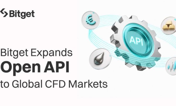 Bitget расширяет Open API на мировые рынки CFD