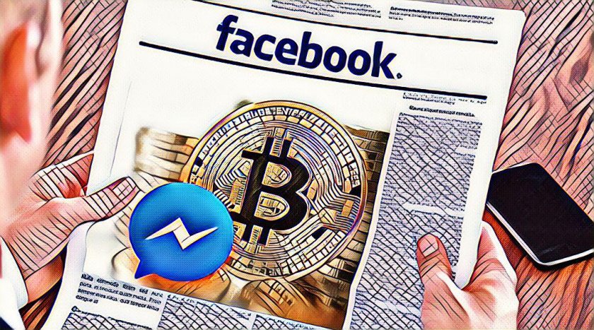 Мессенджер Facebook для пересылки криптовалют