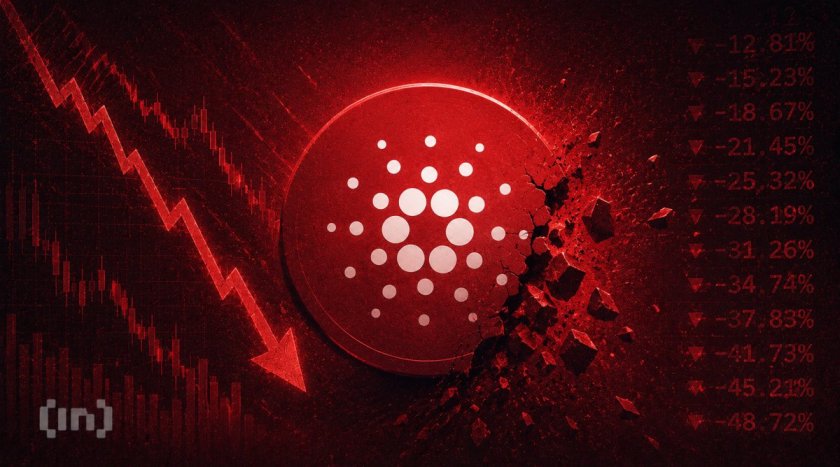 Цена ADA упала на 5% после нового кризиса в управлении Cardano