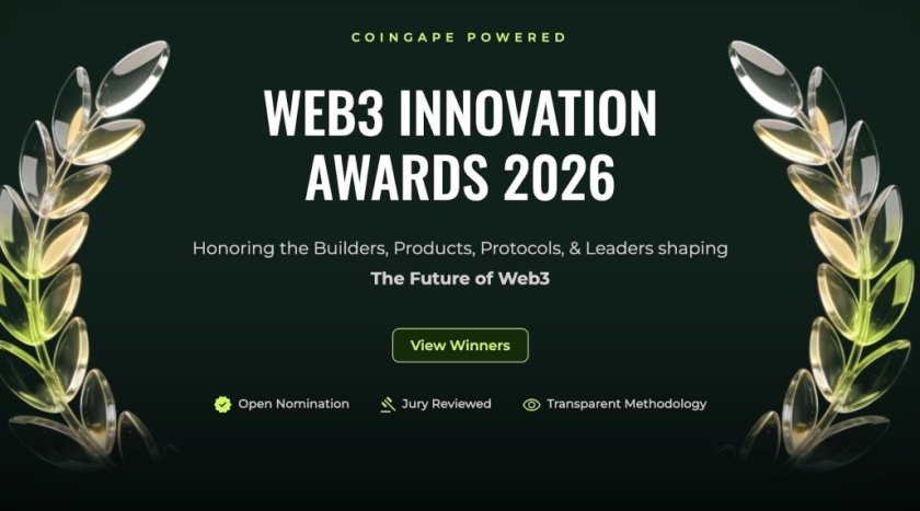 WEEX названа самой безопасной криптобиржей на CoinGape Web3 Innovation Awards 2026 WEEX названа самой безопасной криптобиржей на CoinGape Web3 Innovation Awards 2026