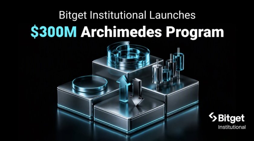 Bitget Institutional запускает Project Archimedes на $300 млн для поддержки квант-фирм и управляющих активами