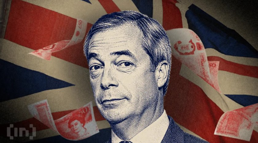 Reform UK отказывается от крипто-спонсоров: чего хочет Фарадж взамен?