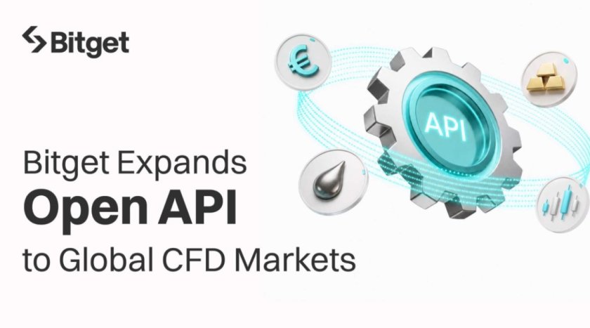 Bitget расширяет Open API на мировые рынки CFD